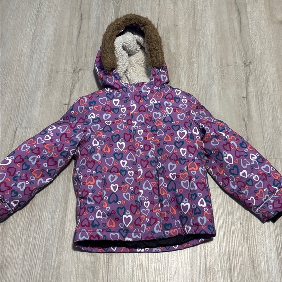 Ripzone Colorful Heart Patterned Hooded Jacket - Picture 1 of 2